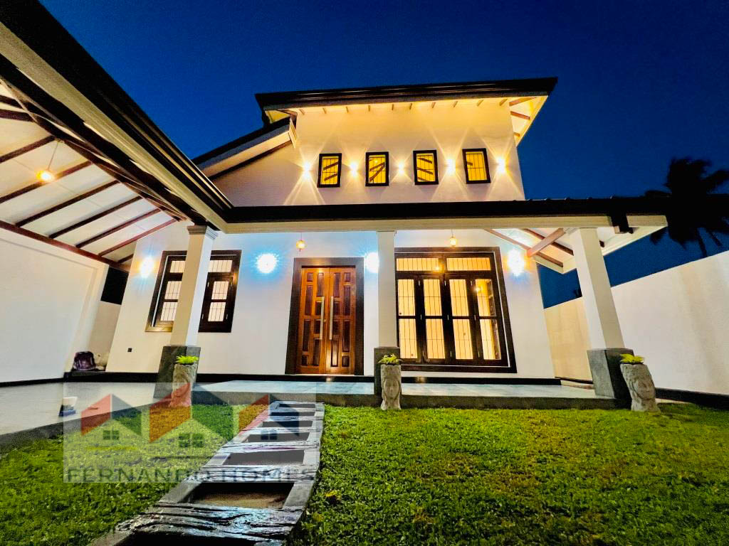 Brand New Luxury Modern Fully Completed House For Sale In Negombo