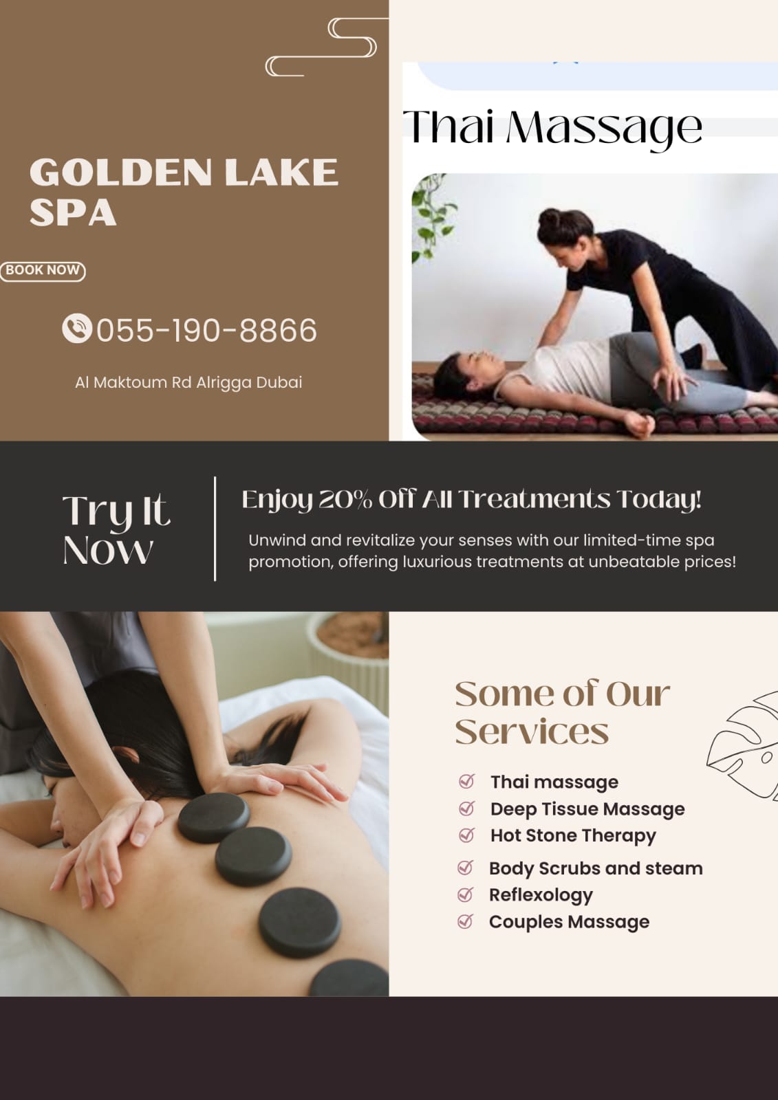 Golden Lake VIP Spa Massage